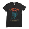 i may be wrong but i highly doubt it i'm a scorpio Ladies Fitted T-Shirt