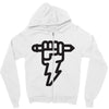 pencil lightning Zipper Hoodie