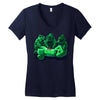 creeper squad Women's V-Neck T-Shirt