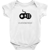 custom texti Baby Bodysuit