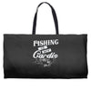 fishing is my cardio Weekender Totes