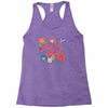 learn from the flowers Racerback Tank