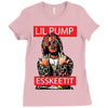 lil pump  eskeetit Ladies Fitted T-Shirt