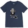 mr potato black knight V-Neck Tee