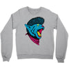 cat punk Crewneck Sweatshirt