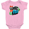 wake up and fight Baby Onesie