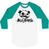 angry panda 3/4 Sleeve Shirt