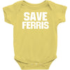 save ferris beuller beuler pop culture cult beuller's day off gift ret Baby Onesie