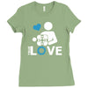 portal true love   aperture lab video gamer teleport online pc goal te Ladies Fitted T-Shirt