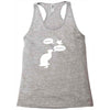 pussy chicken tshirt funny cat bird humor tee rooster Racerback Tank