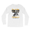 I'm A Nice Biker Grandpa So If I'm An Asshole To You You Need To Ask Y Long Sleeve Shirts