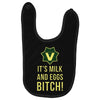 milk and eggs Baby Bibs