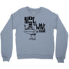 ride the wave california Crewneck Sweatshirt