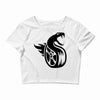 fangs dragon Crop Top