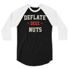 deflate deez nuts 3/4 Sleeve Shirt