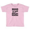 weekend rugby forecast beer pub drink Toddler T-shirt