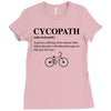 Cycopath Noun Ladies Fitted T-Shirt
