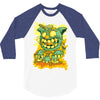 cat monster 3/4 Sleeve Shirt