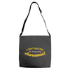 can't hear you too busy being awesome Adjustable Strap Totes