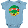 pizza turtle Baby Onesie