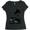 Goku Training T-Shirt Women's Triblend Scoop T-shirt