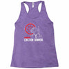 battle ground winner winner chicken dinner Racerback Tank