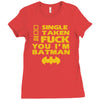 poof movie batman Ladies Fitted T-Shirt