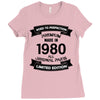 Premium Vintage  1980 Ladies Fitted T-Shirt