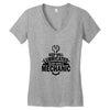keep well lubricated sleep with a mechanic Women's V-Neck T-Shirt