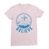 alien up Ladies Fitted T-Shirt