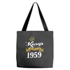 kings are born in 1959 Tote Bags