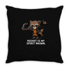 rocket is my spirit animal Throw Pillow