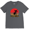 summer time V-Neck Tee