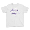 don't be jealous just because i look this good at seventy black Youth Tee