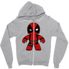 deadpool robot Zipper Hoodie