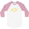 gold fish 3/4 Sleeve Shirt