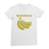 bananas Ladies Fitted T-Shirt
