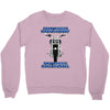 funny , fourtwo wheels, ideal gift, birthday present Crewneck Sweatshirt