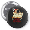 chicken permission Pin-back button