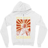 rock beat scissors Zipper Hoodie