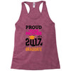 Class of 2017 Proud GrandMother Graduation Racerback Tank