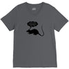 rat funny geek nerd scientific experiments are fun V-Neck Tee