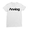 analog Ladies Fitted T-Shirt