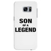 Dad The Man The Myth The Legend - Son Of A Legend Family Matching Samsung Galaxy S7 Edge