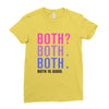 Both is Good Ladies Fitted T-Shirt
