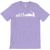evolution of man' chequered flag classic 912 T-Shirt