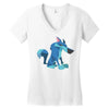 animal funny best Women's V-Neck T-Shirt