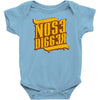 nose digger Baby Bodysuit