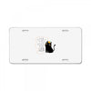 Halloween Cat License Plate