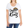 daughter of a king Ladies Curvy T-Shirt